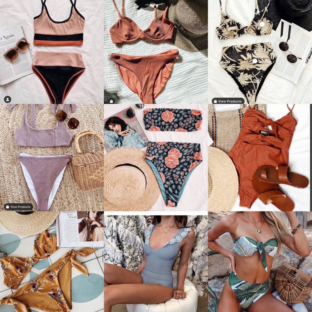 ISO these BEACH RIOT SWIMSUITS